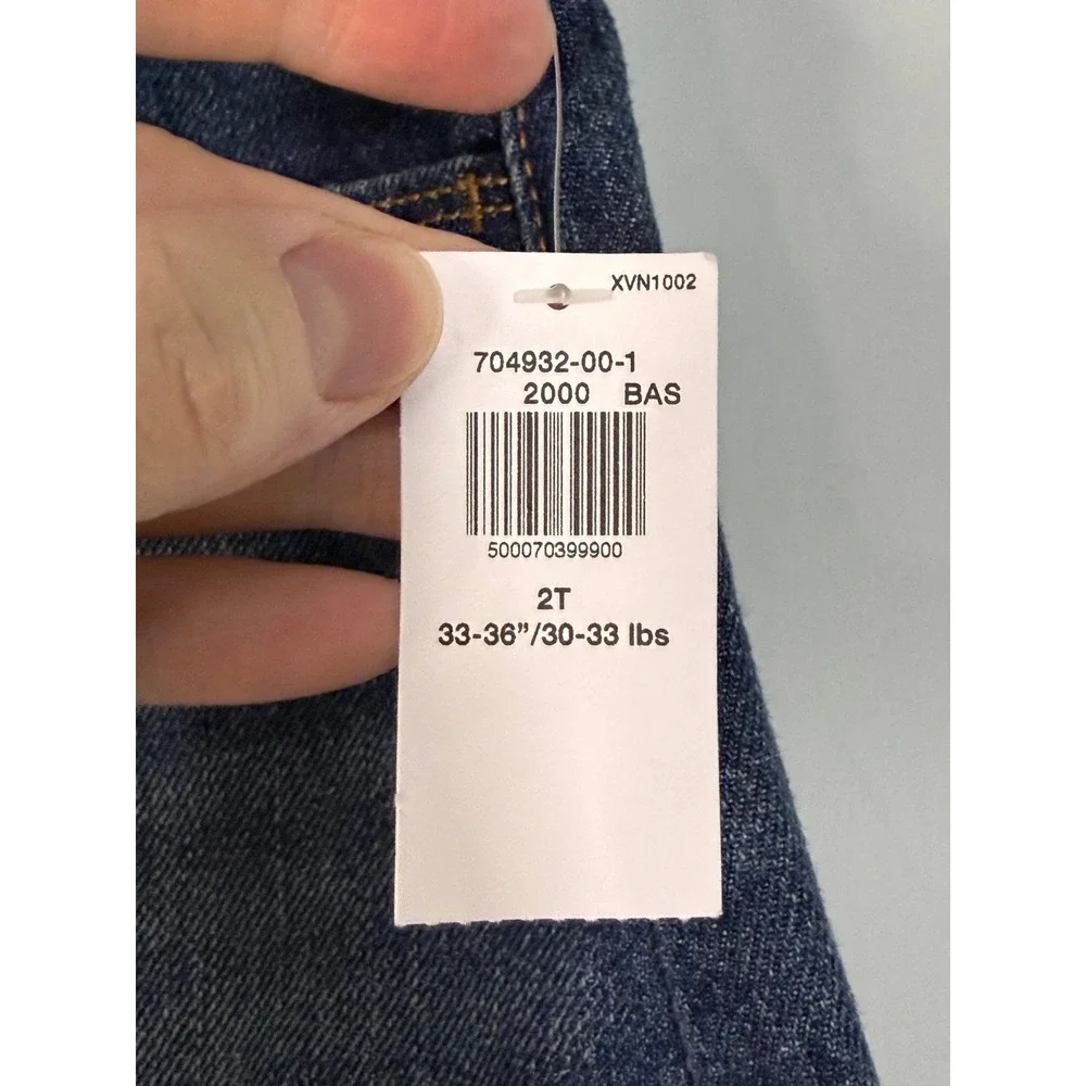 Old Navy Denim Skirt Kids 2T Blue Adjustable Waist Cotton Mini Skirt‎